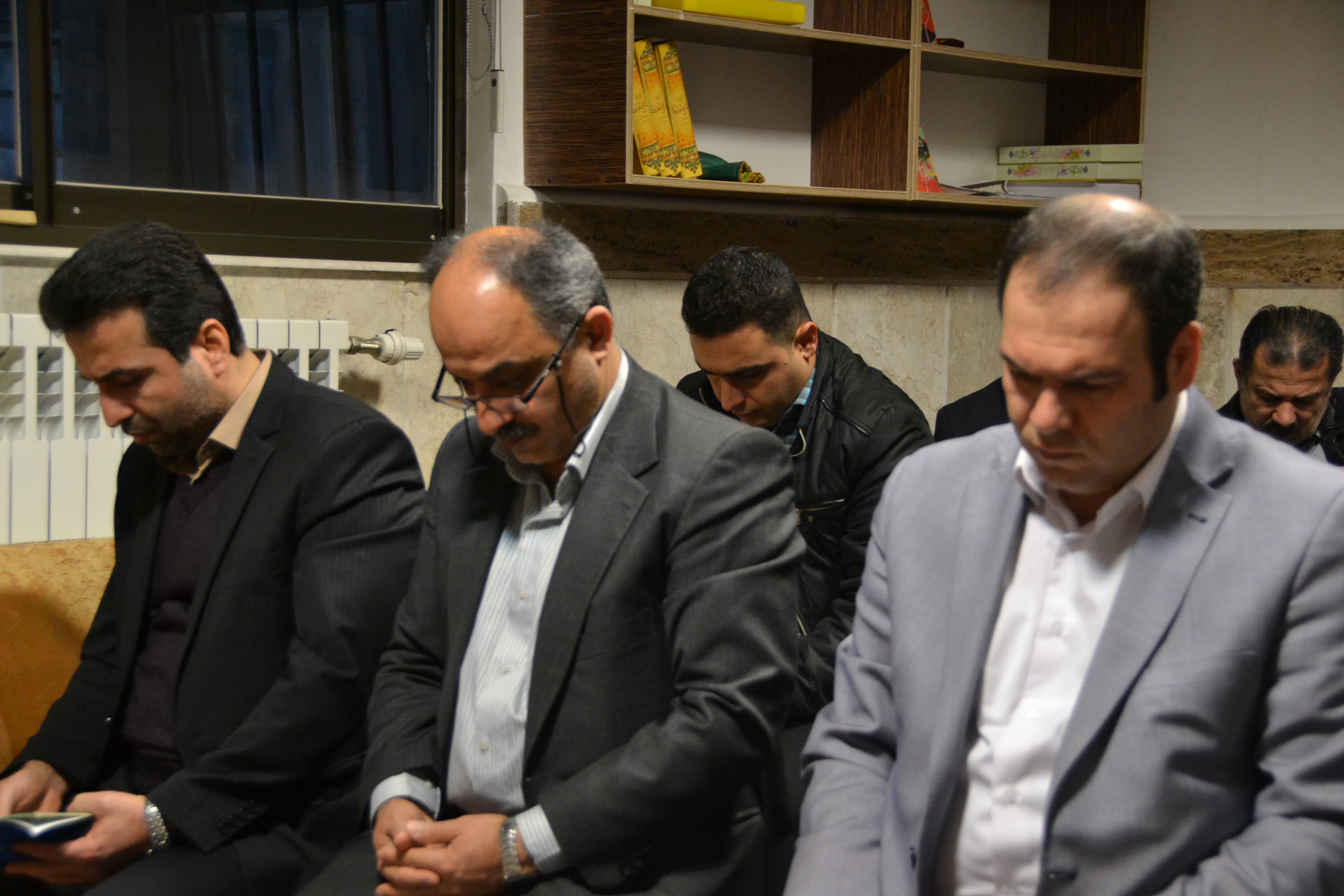 مراسم قرائت زیارت عاشورا در شهرداری لاهیجان برگزار شد